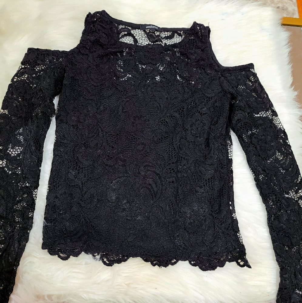 Ambiance log sleeves Mish top